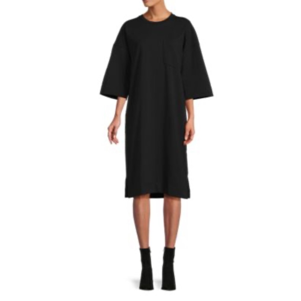 GANNI Dropped Shoulder Pocket T Shirt Dress SZ S/m - Picture 1 of 1